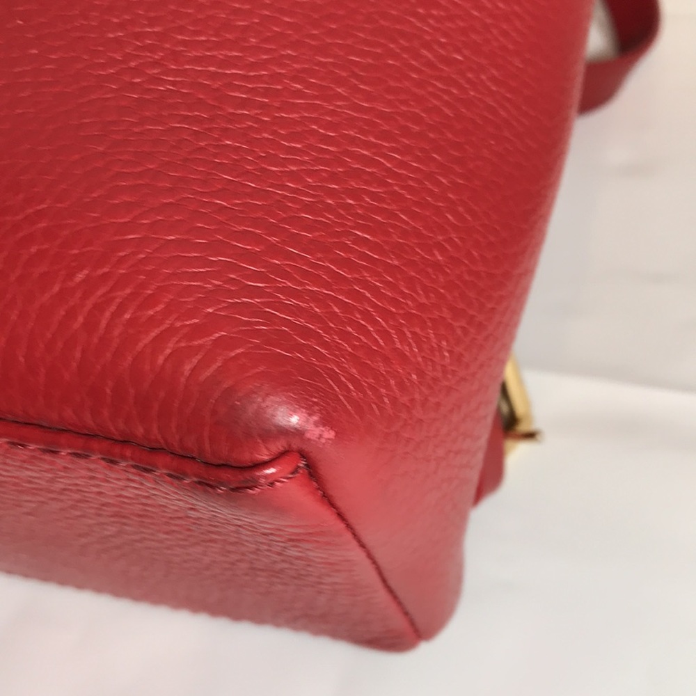 Lulu‘s Red Structured Chic Incantation Red Leathe… - image 5